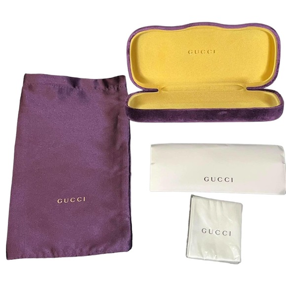 Gucci GG0318S Havana Brown Full-Rim Square Sunglasses New main image 15
